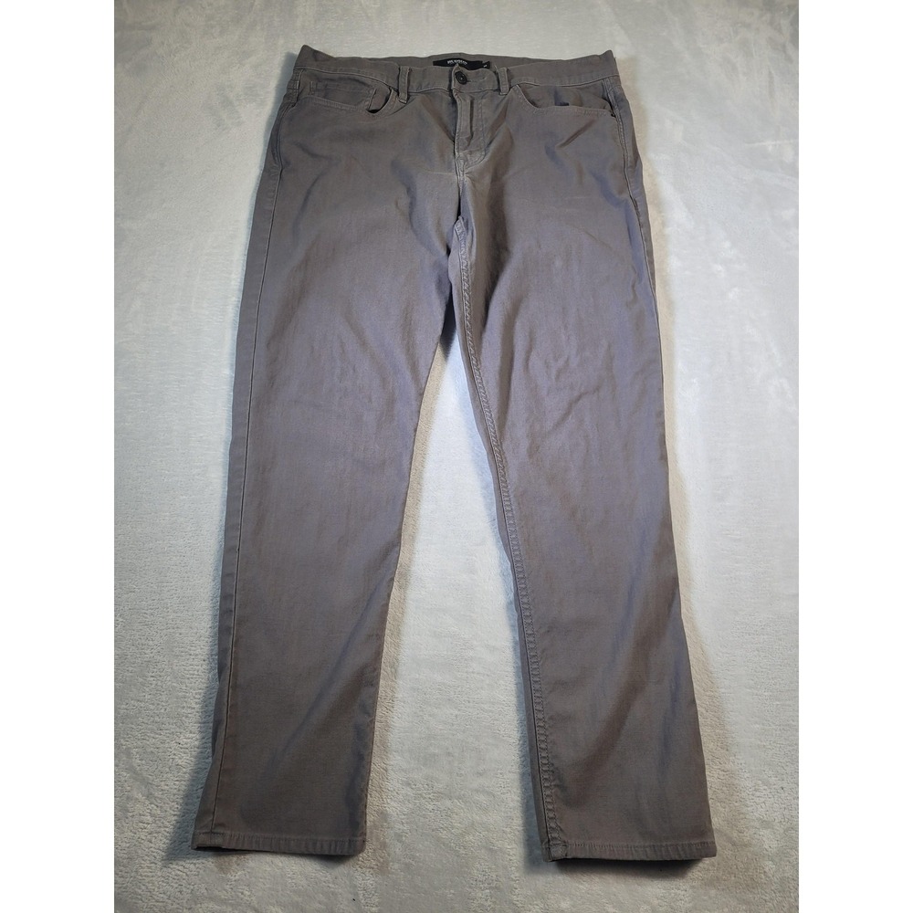 Hudson‎ AXL Skinny Jeans Mens 36x30 Gray Denim Slim Fit Stretch Casual Pants